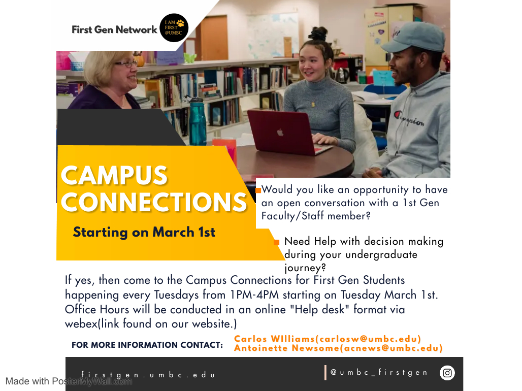 First Gen Campus Connections